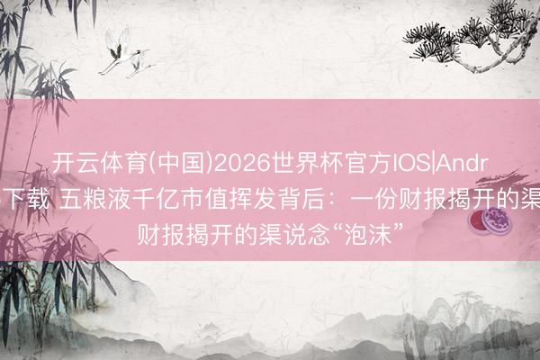 开云体育(中国)2026世界杯官方IOS|Android手机app下载 五粮液千亿市值挥发背后：一份财报揭开的渠说念“泡沫”