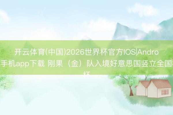 开云体育(中国)2026世界杯官方IOS|Android手机app下载 刚果（金）队入境好意思国竖立全国杯